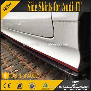 RS Style Carbon Fiber RSTT Side Skirts for Audi TT TTS Convertible 08-14